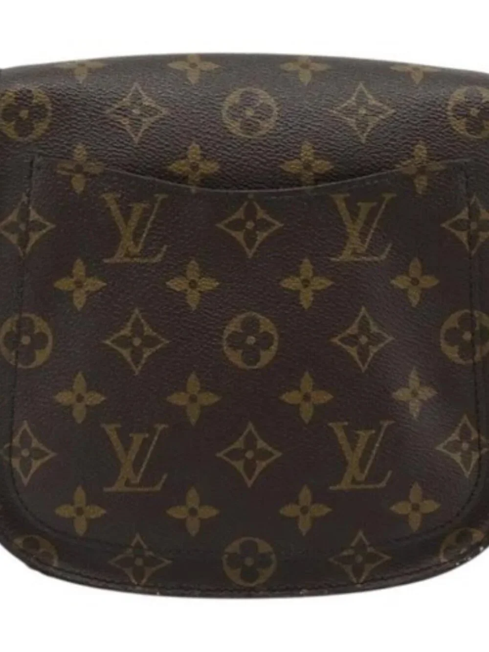 LOUIS VUITTON Monogram Saint Cloud MM Shoulder Bag M51243 LV Auth ki6686